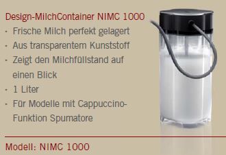 Milchadapter tra f. Espresso-Automat transp für Espresso-Automat Zubehör